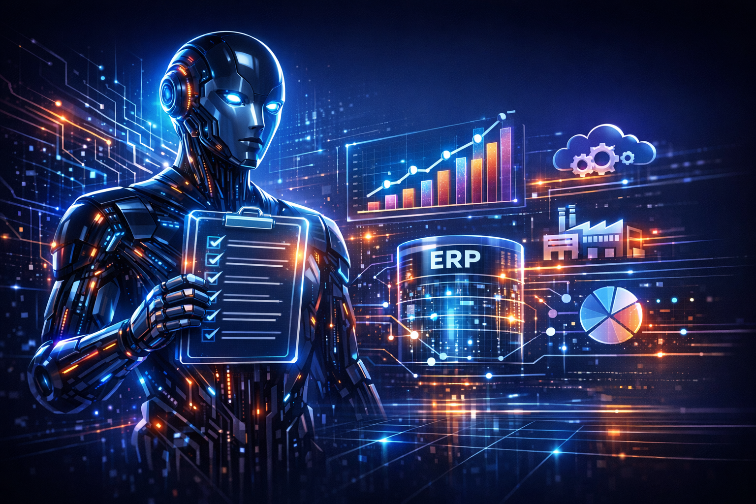AI do prognozowania popytu na danych ERP: checklista wdrożenia bez ryzyka dla operacji.