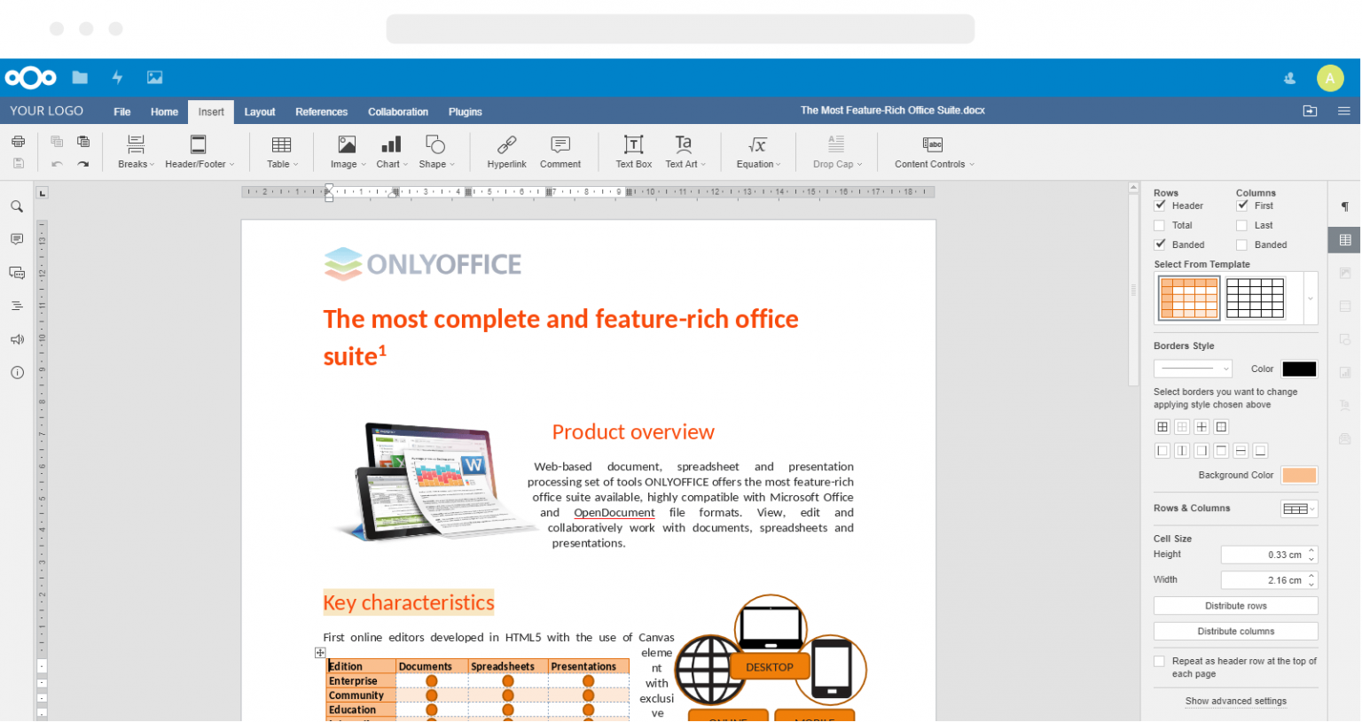 ONLYOFFICE 7.4.1.36 instal the last version for windows